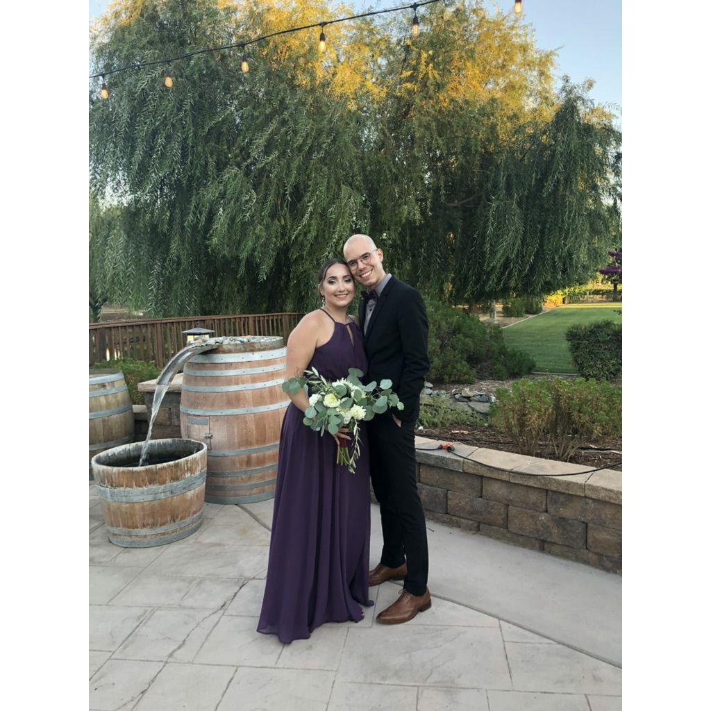 Gabe's first time visiting California and it was to witness our best friends, Amanda and Joe, tie the knot in Sacramento!