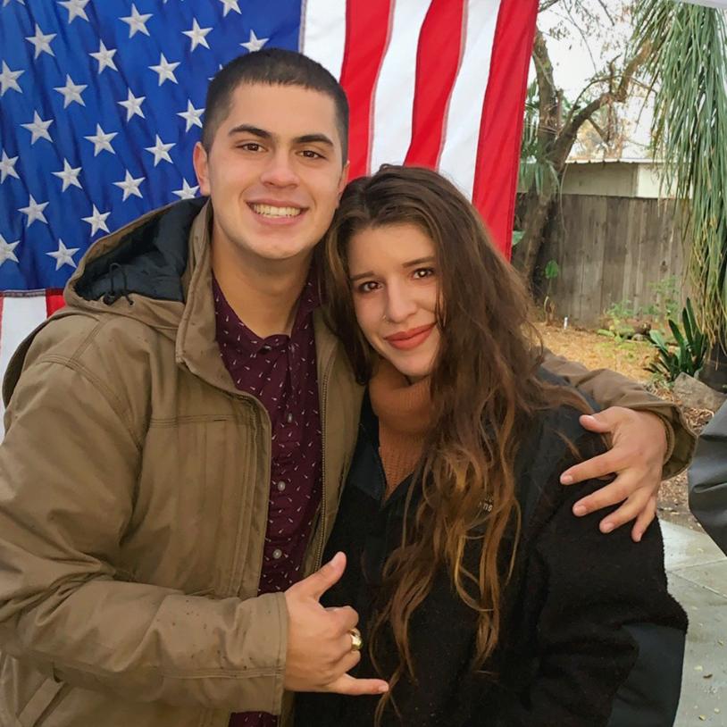 Marcelas' goodbye party before he left for bootcamp for 3 months!