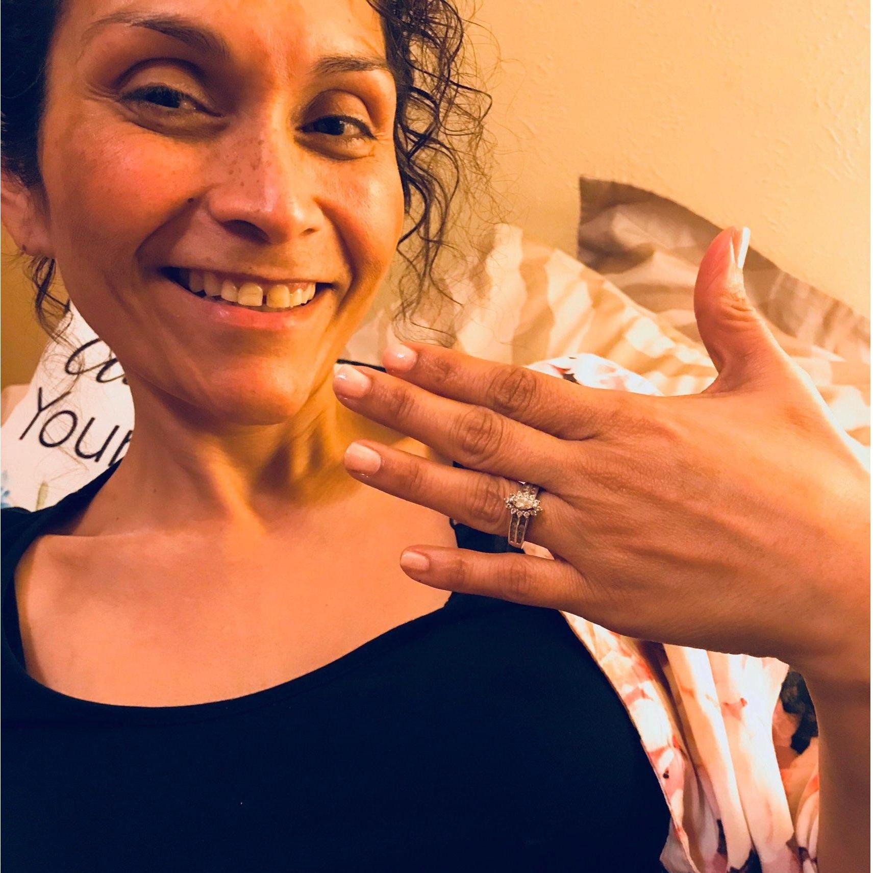 I said yes! Brady proposed in true "Brady Fashion" and I never thought it would be on February 14th He pretended to have a horrible day all day and then this! Always a surprise with him!