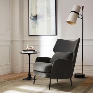 Alex Velvet Accent Chair