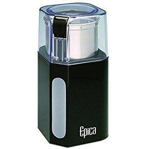 Epica Electric Coffee Grinder & Spice Grinder -Stainless Steel Blades and Removable Grinding Cup for Easy Pouring- Strongest Motor on the Market For Fastest and Most Efficient Grinding