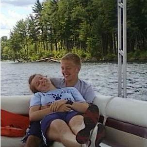 The moment I knew life was going to be an adventure with you.