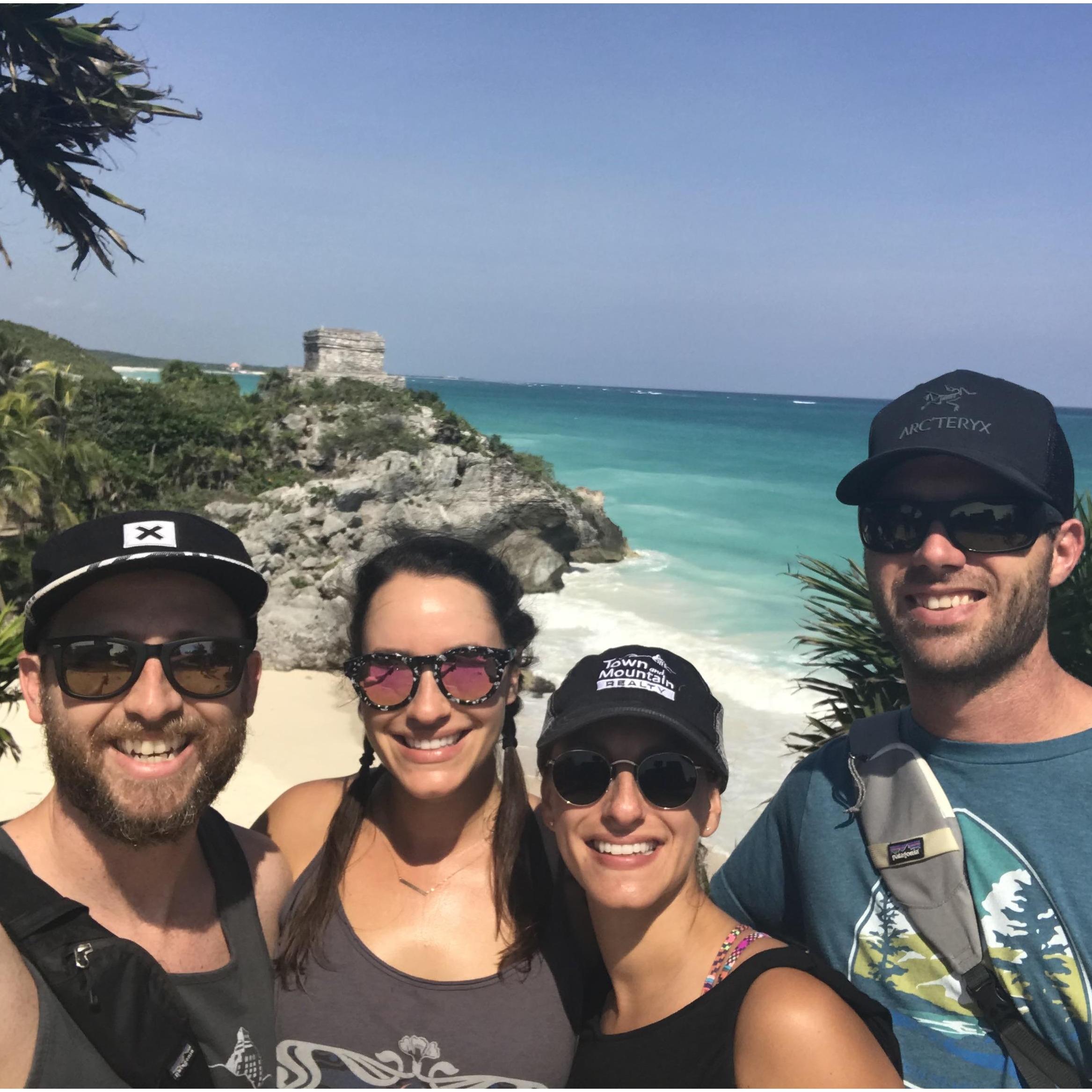 Exploring the ruins in Mexico with the Miller-Macks!