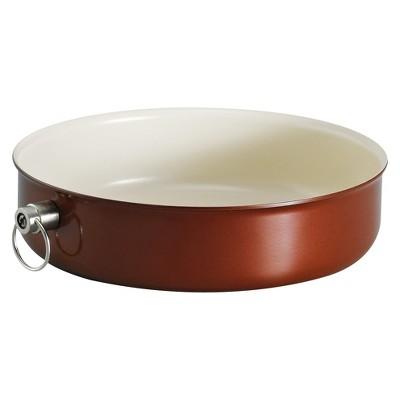 Tramontina Style Ceramica 9.5" Aluminum Baking Dish - Metallic Copper