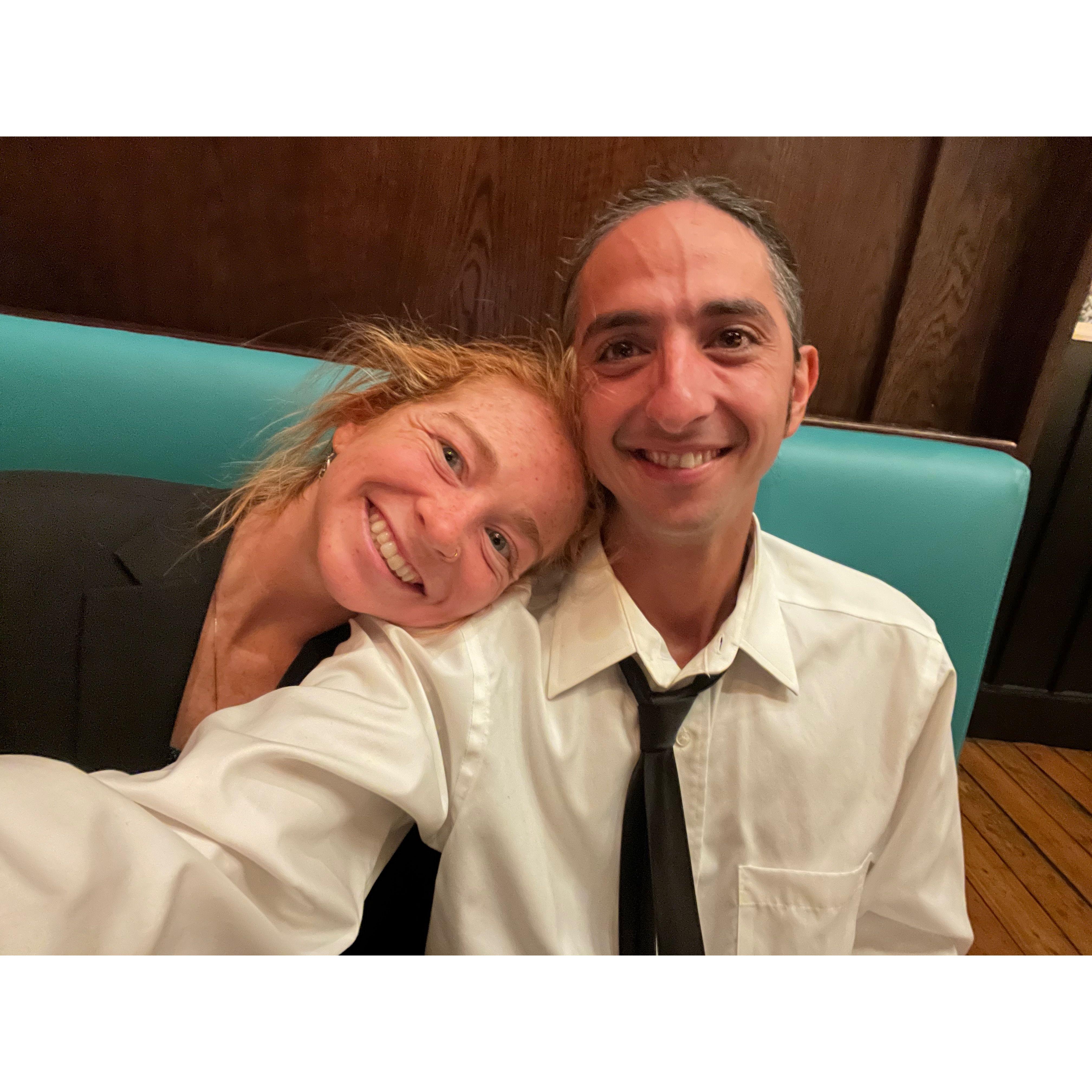 fancy dinner date