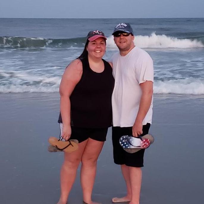 Our first beach trip together