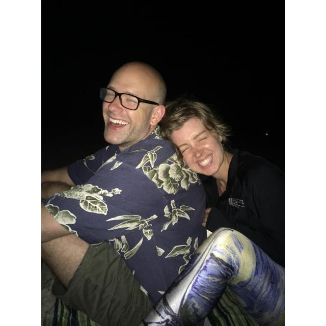 Watching fireworks in Gulf Shores, AL 07.2016