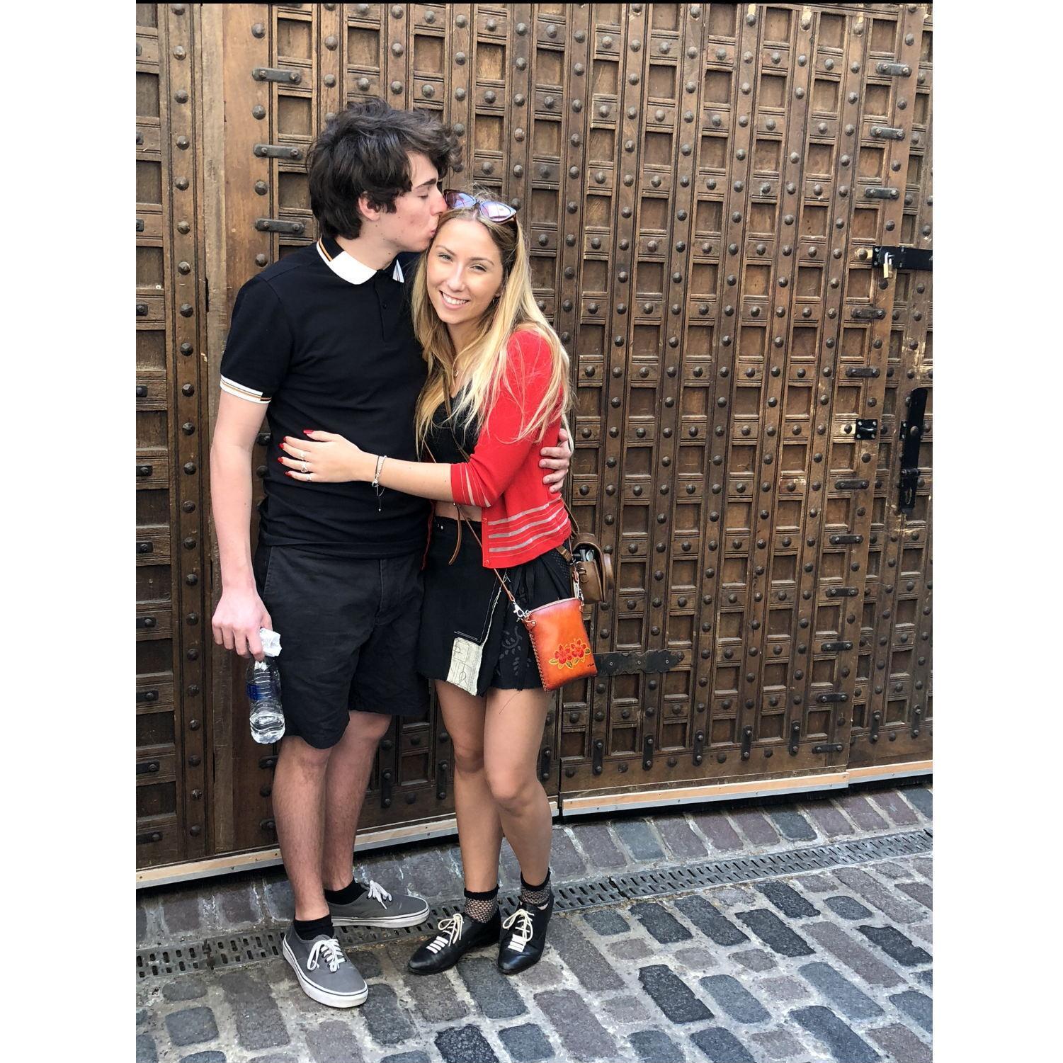 Our first trip to London together in Summer of 2018