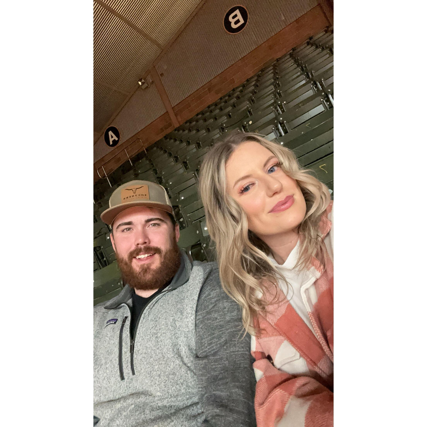 Our last Valentine's Day before husband & wife