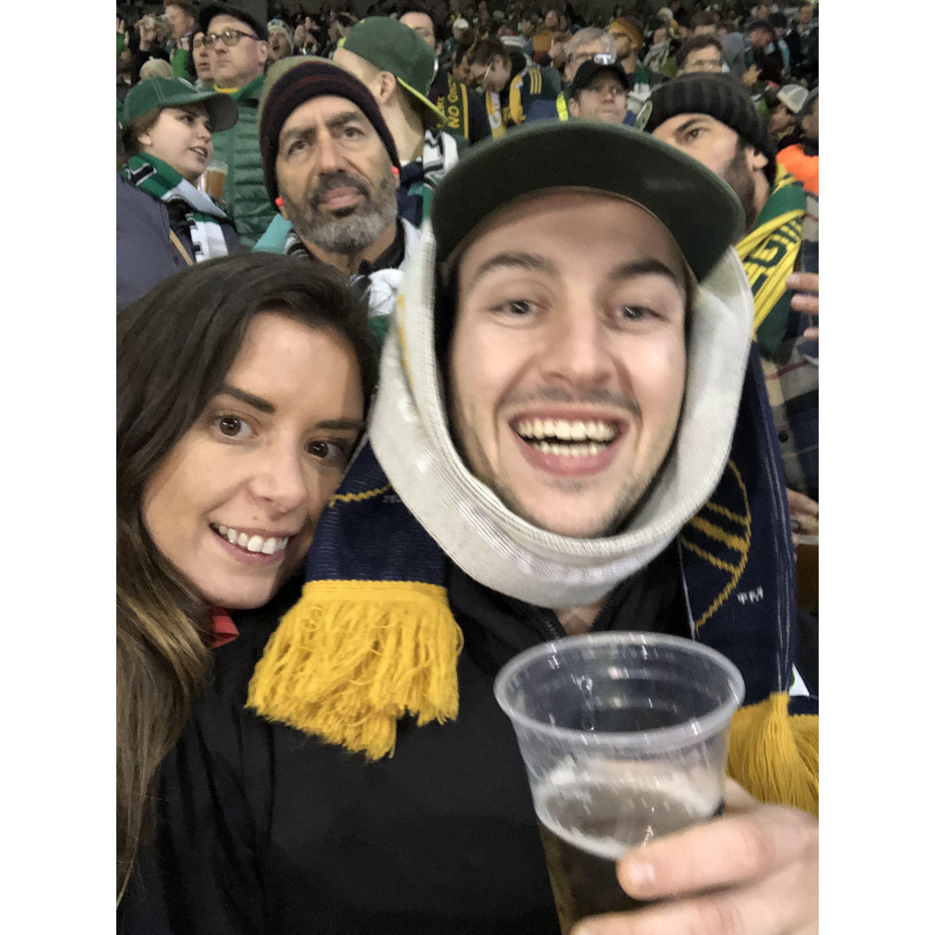 Timbers Soccer Game