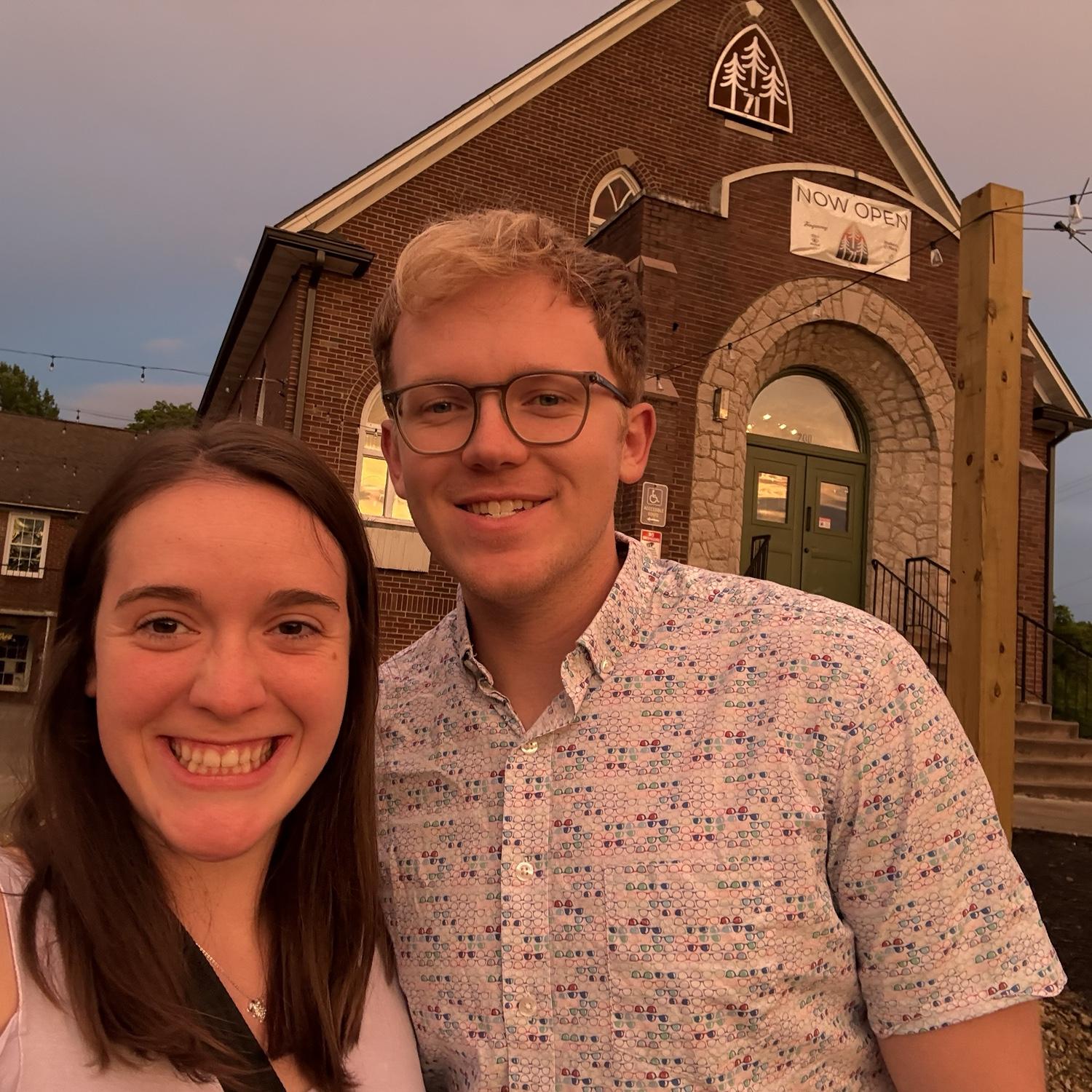 Dinner at a Church that was converted into a Restaurant in Knoxville, 2025