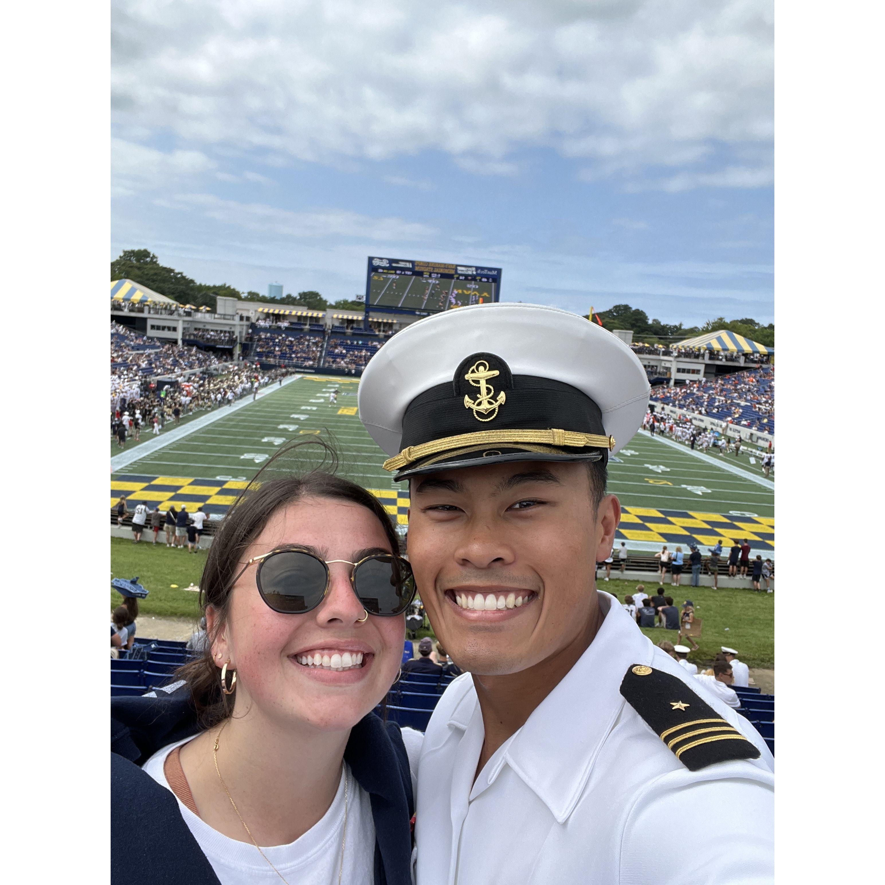 Go Navy! Beat Bucknell!