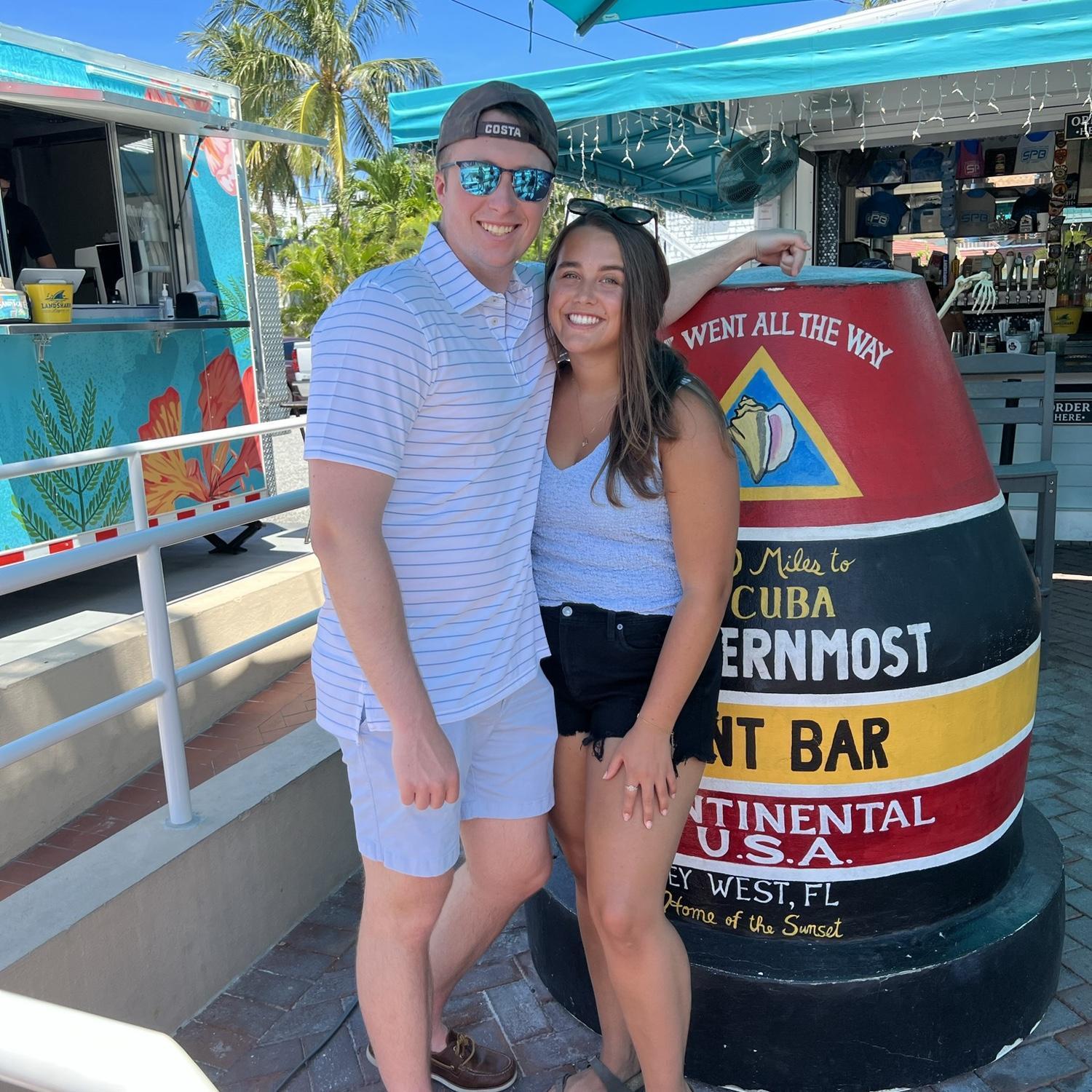Key West trip with Addison's family!