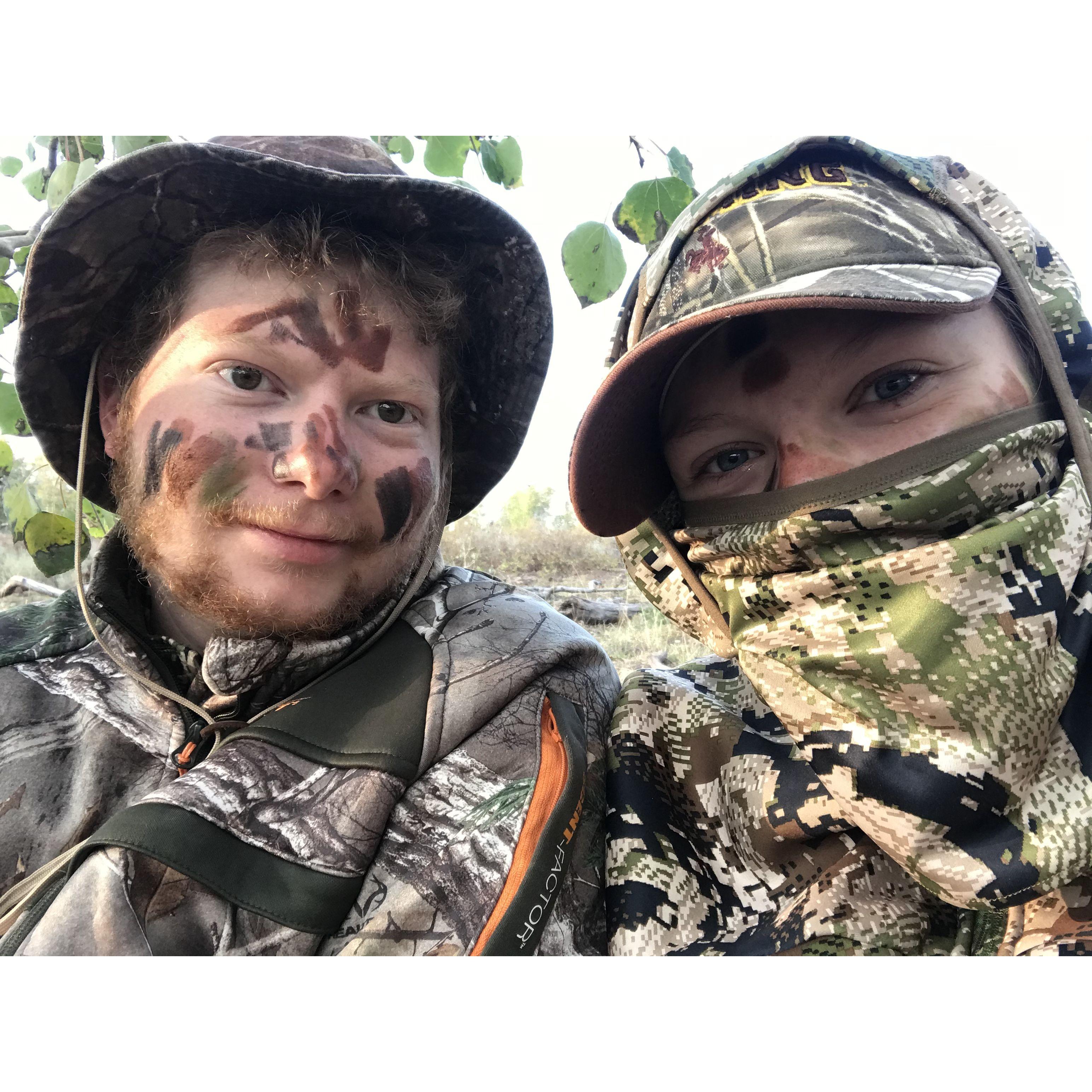 Archery season is the best time of the year. We get to spend at least a week in the mountains with our family and get to soak up the forest.