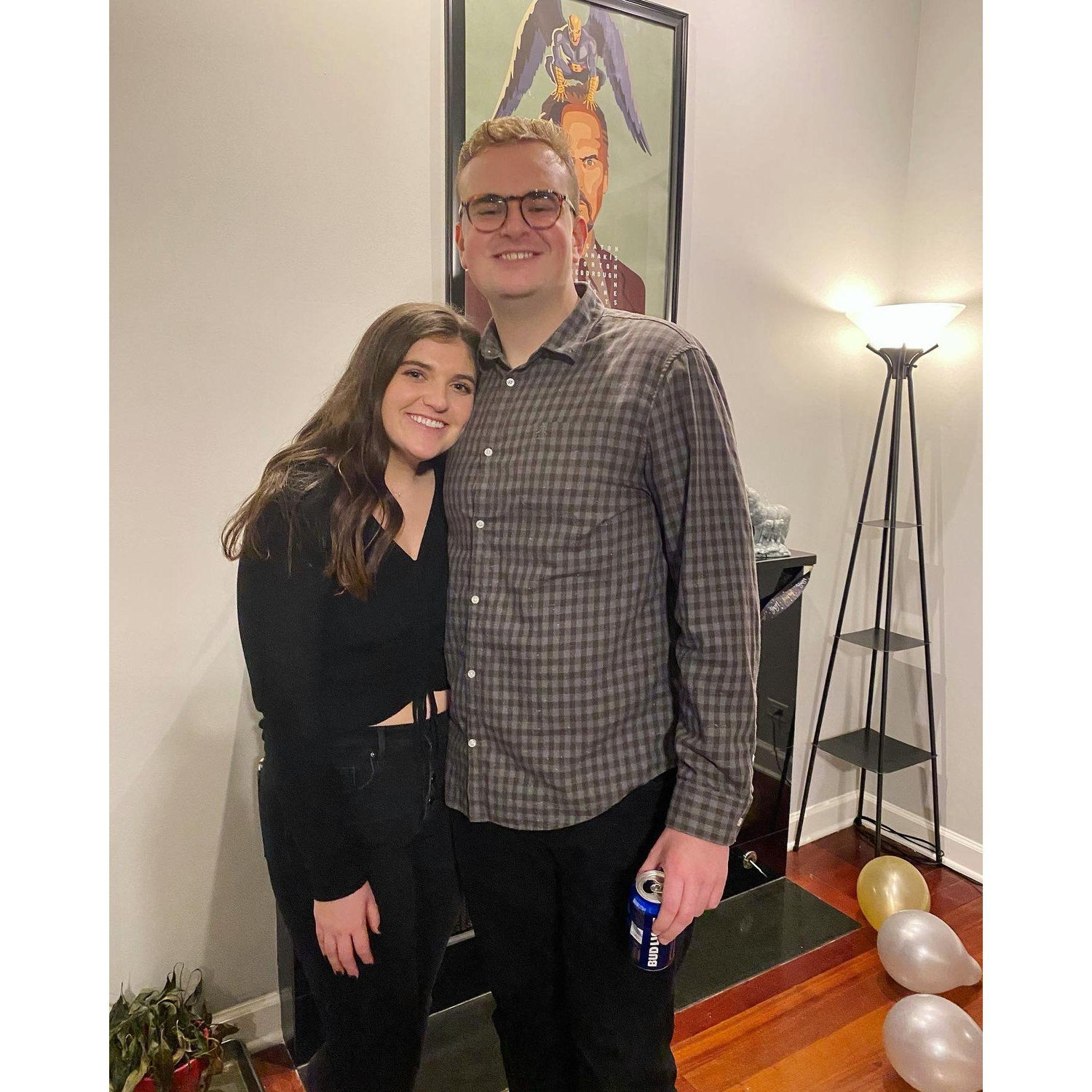 Our very first photo together!