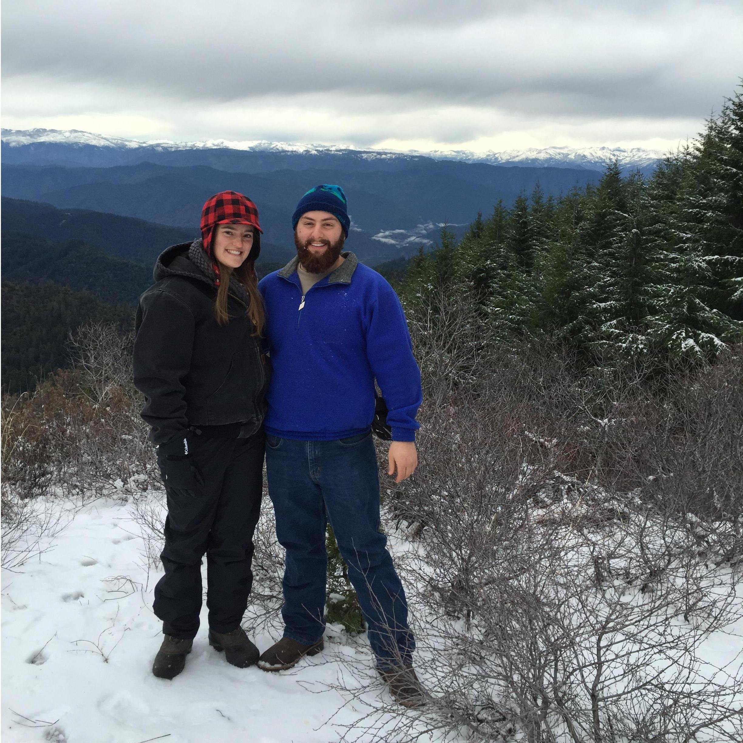 Snow fun at Horse Mountain, 2016
