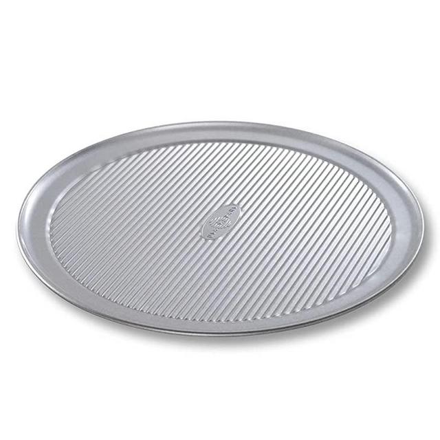 USA Pan Wide Rim Nonstick Pizza Pan, 16 inch, Aluminized Steel