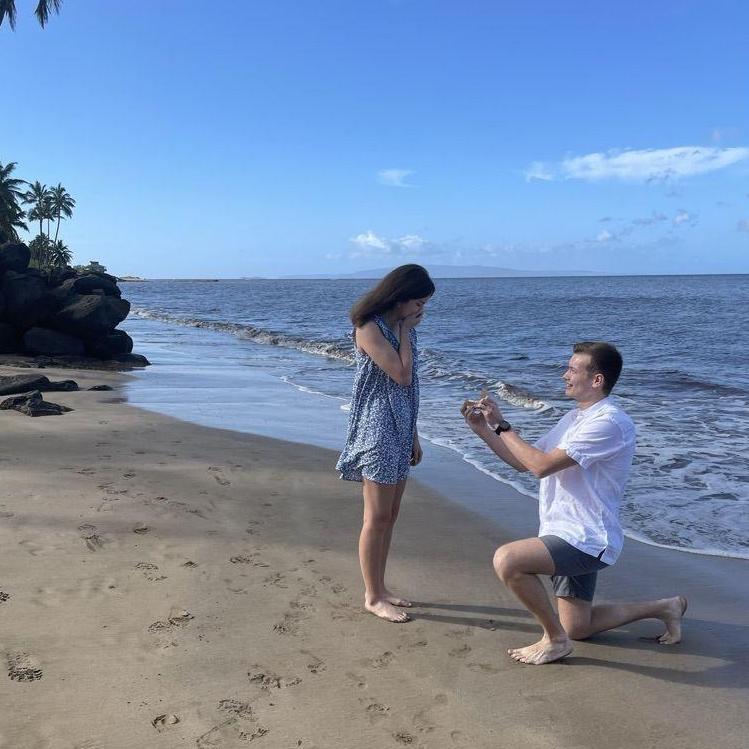 Jacob's Proposal In Maui