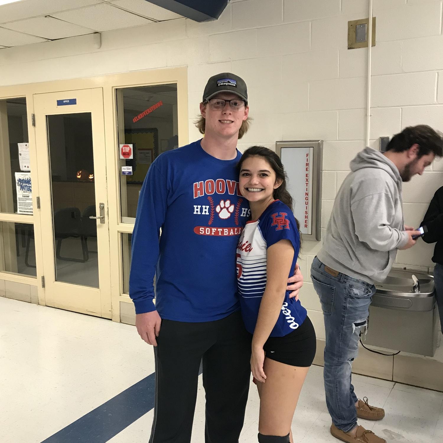 Senior night for volleyball