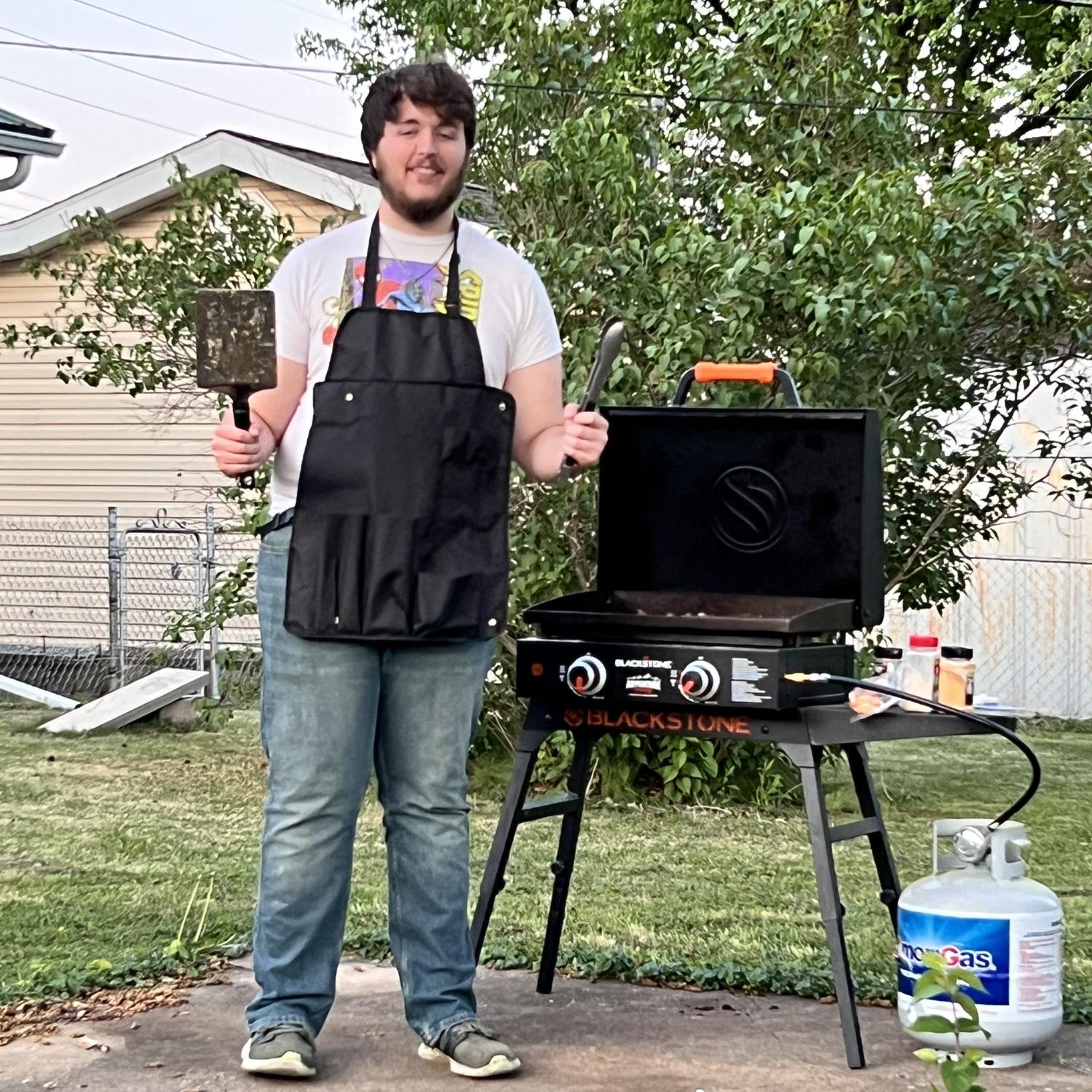 His first griddle