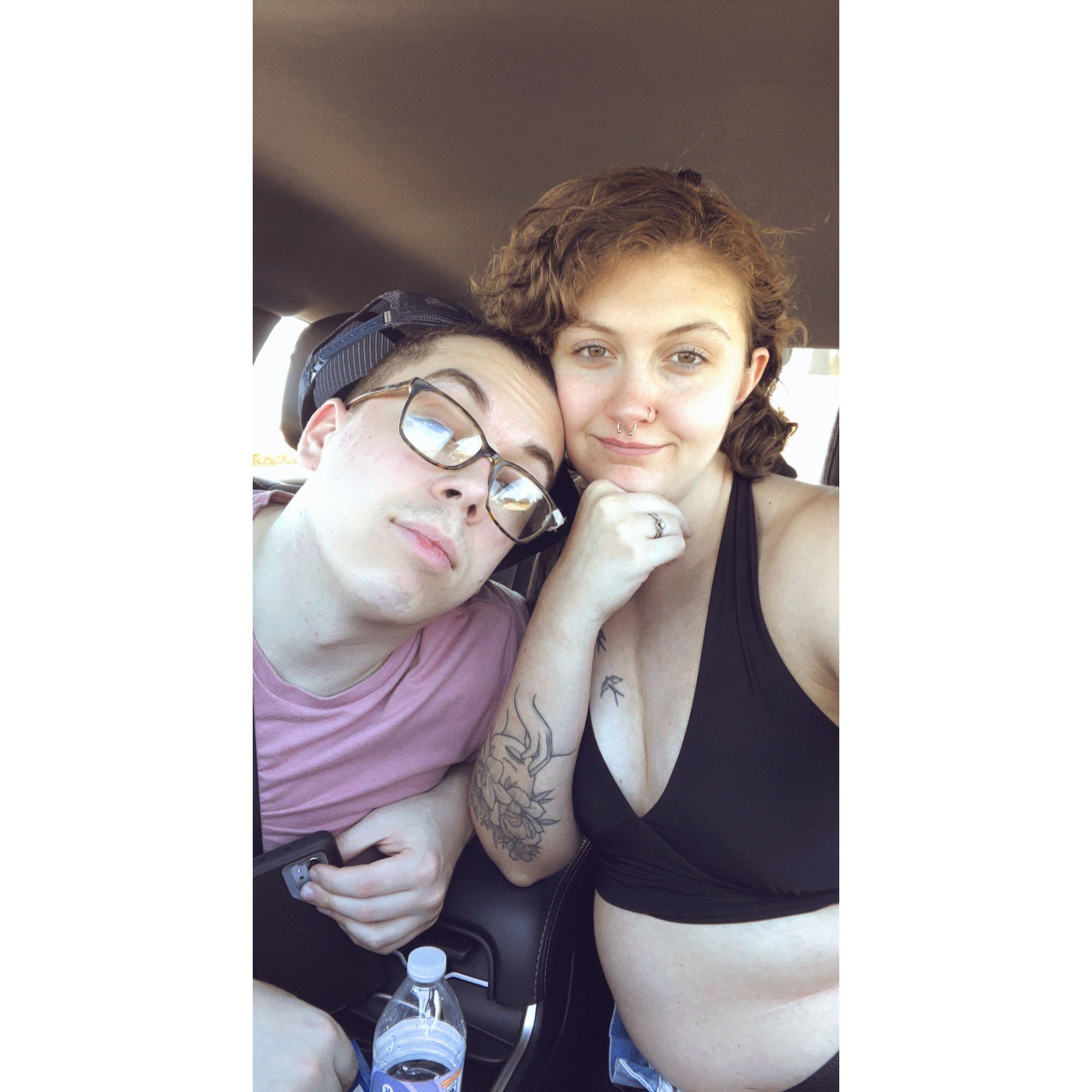 Our trip to FL while I was 20 weeks pregnant. 2022