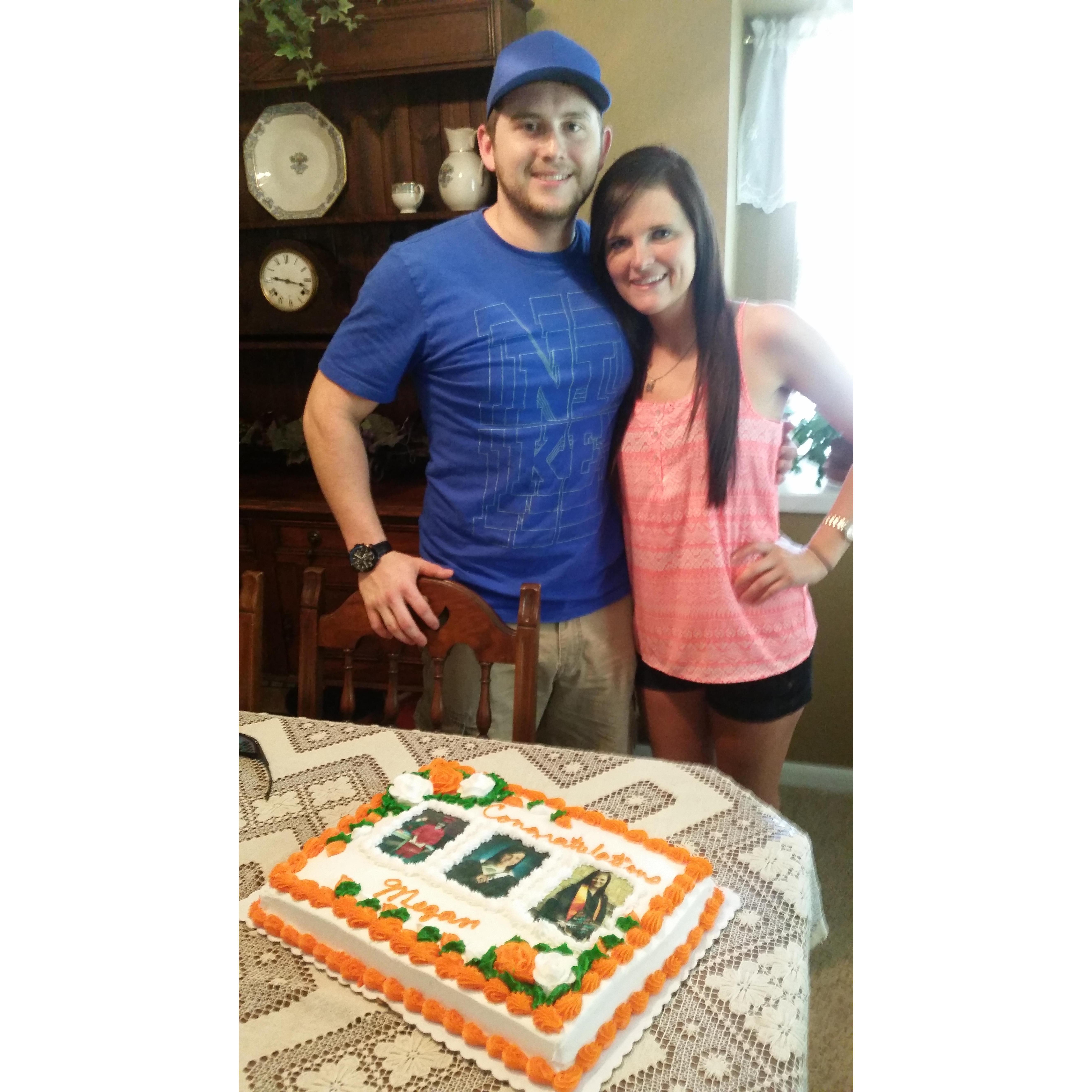 Megan's College Graduation 2015