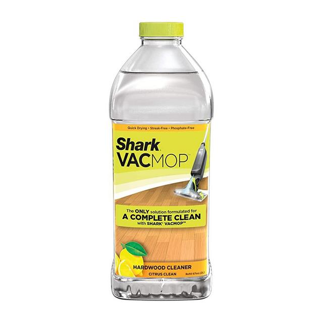 Shark VACMOP Hardwood Cleaner Refill 2 Liter Bottle, Citrus Clean Scent