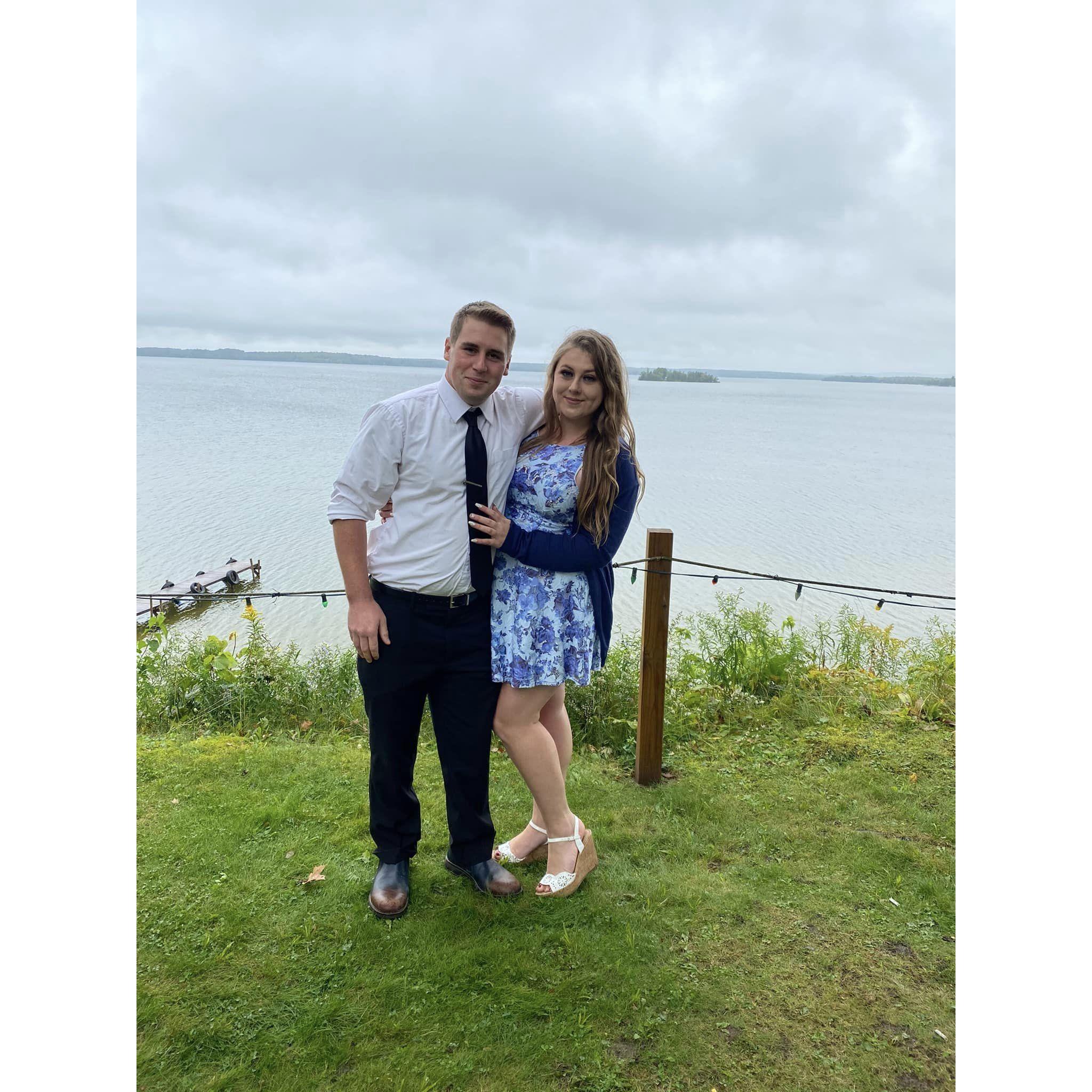 Wedding Dates at the Cook-Proctor wedding.