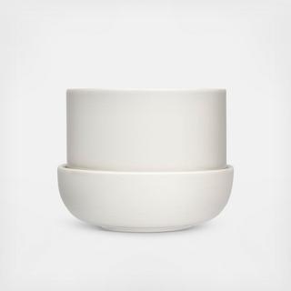 Nappula Plant Pot with Saucer