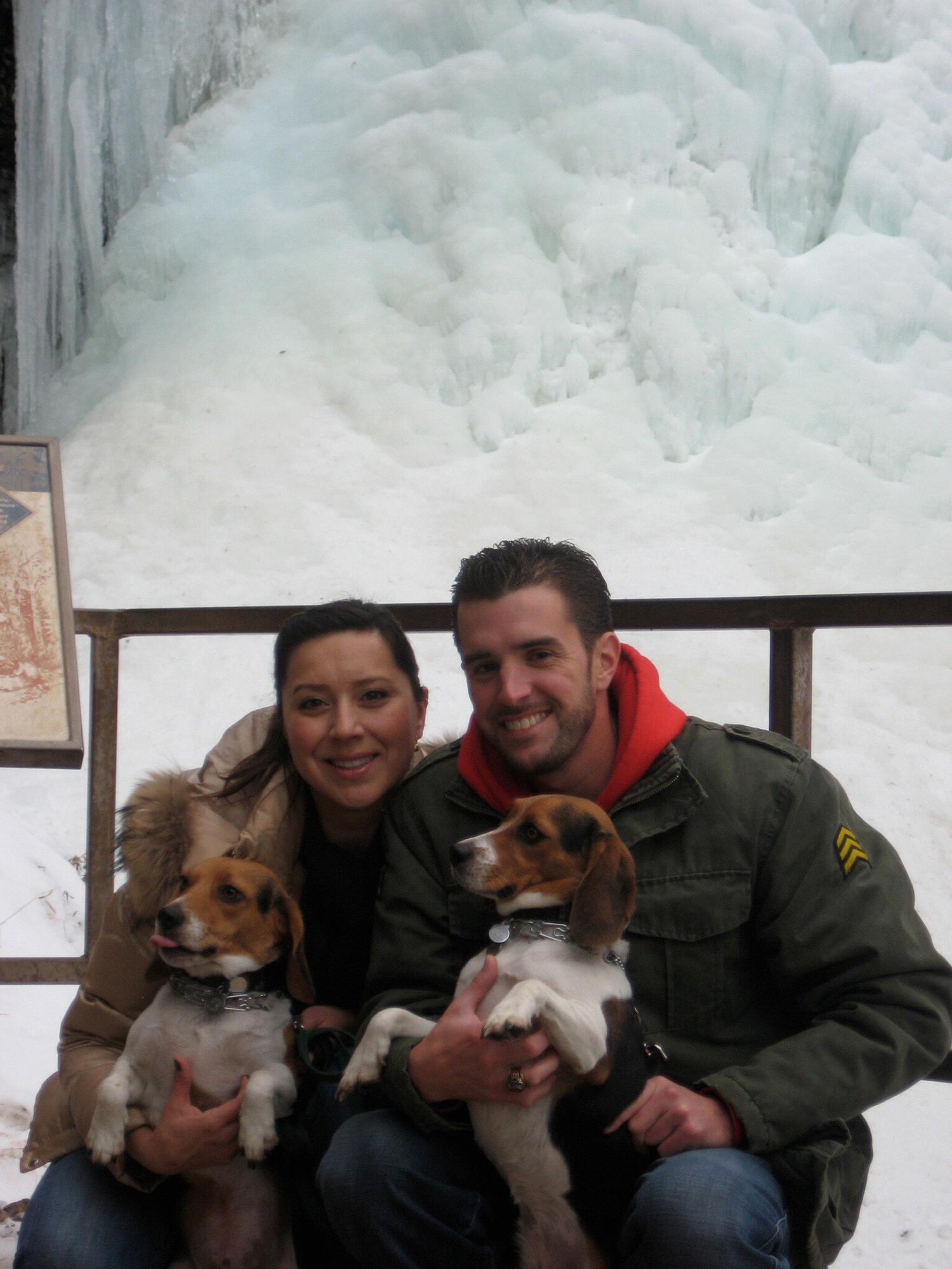 Colorado 2009 with our puppies