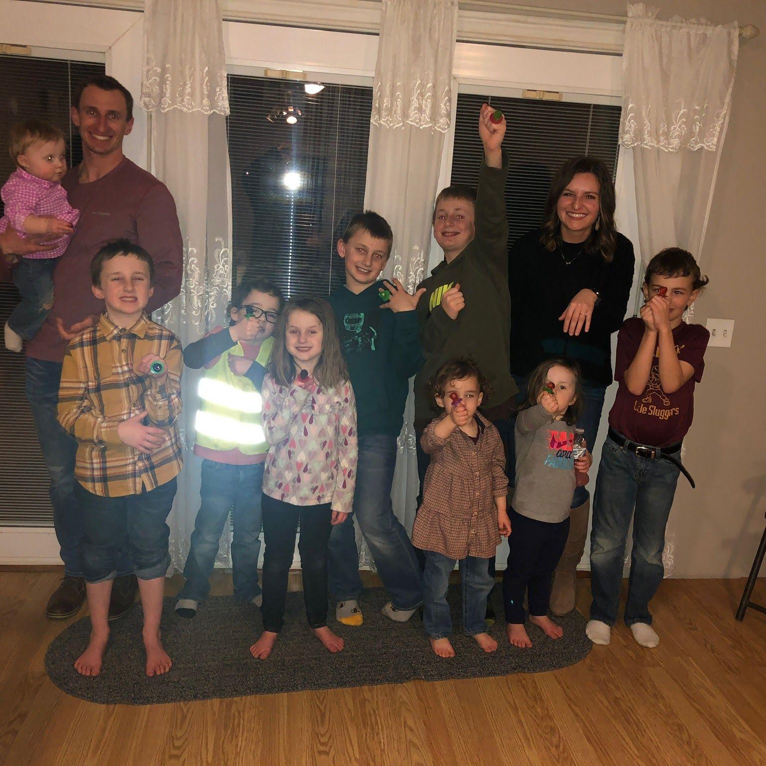 "Surprise" Engagement party with our families