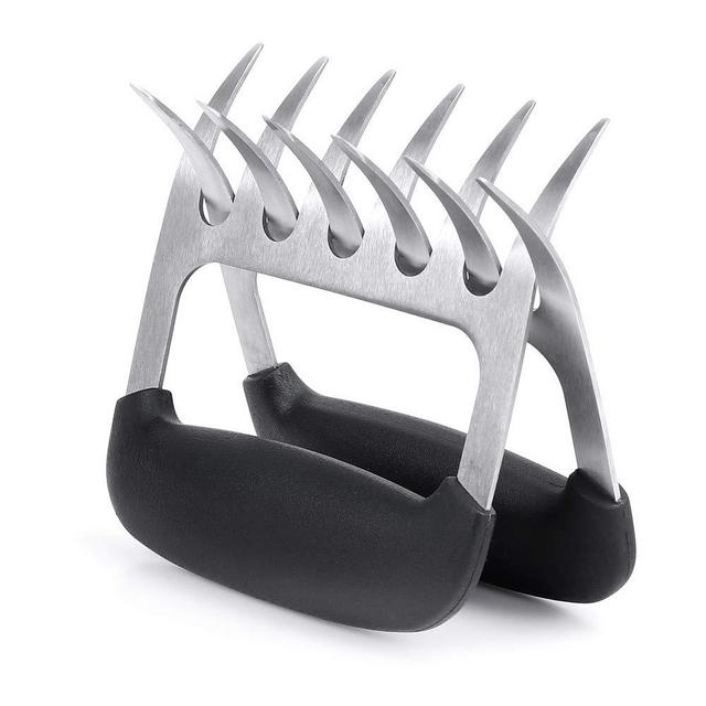 Meat Claws, Kmeivol Stainless Steel Bear Claws Meat Shredder for Shredding Handling, Pulled Pork Meat Shredder Claws, Bear Claw for Handling Carving Food, Barbecue Claws Easy to Clean, Safe to Use
