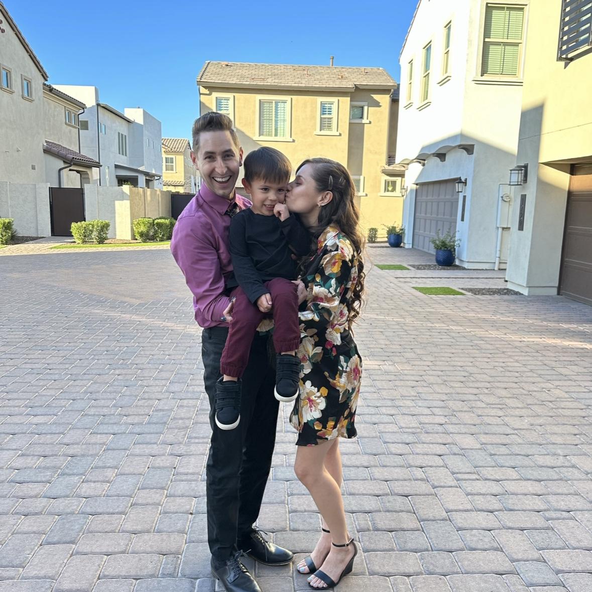 ^Look how big our nephew has gotten! ♥️🩵🥰