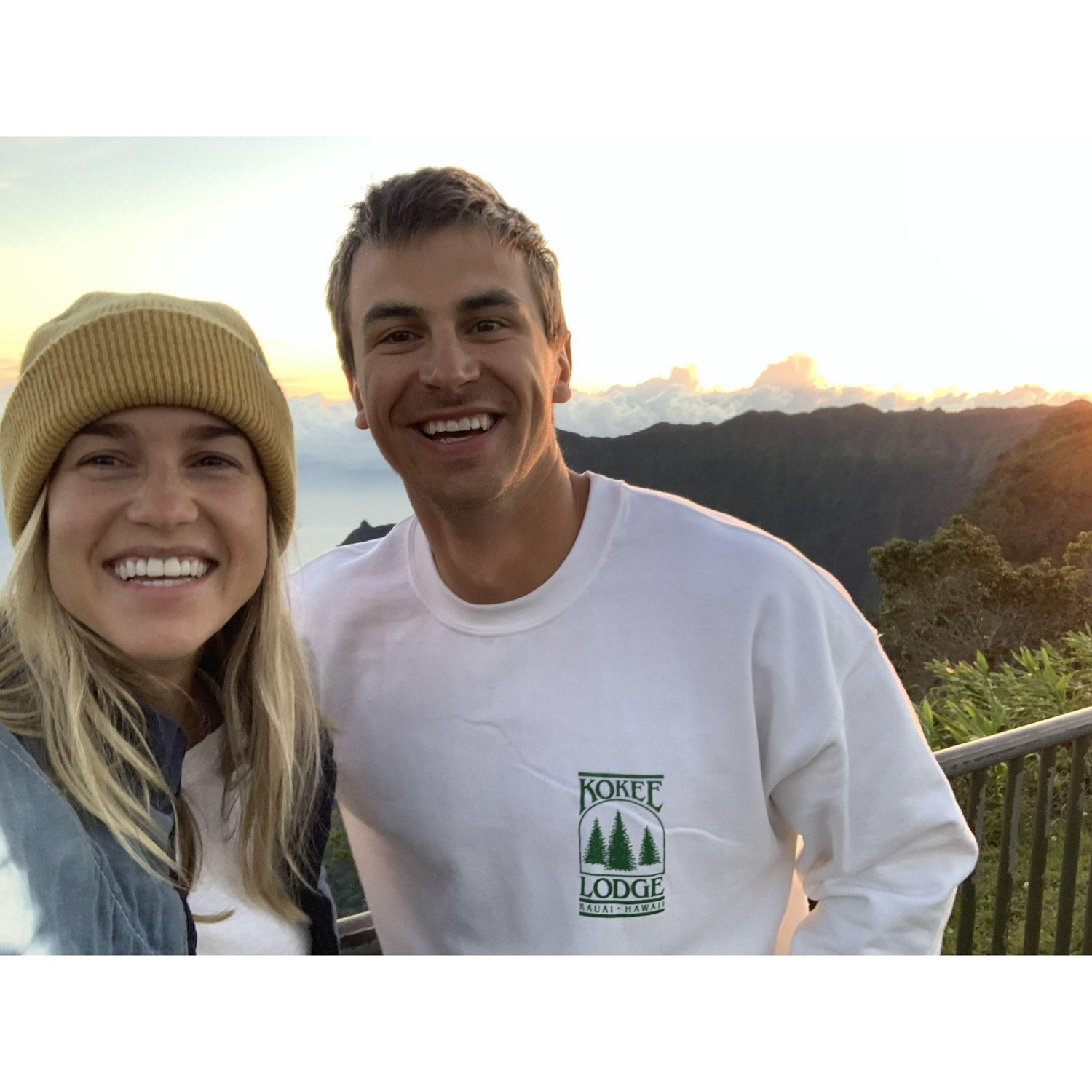 Sunrise in Hawaii