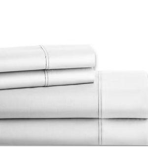 Noble Excellence 400-Thread Count Performance Sheet Set - Queen White