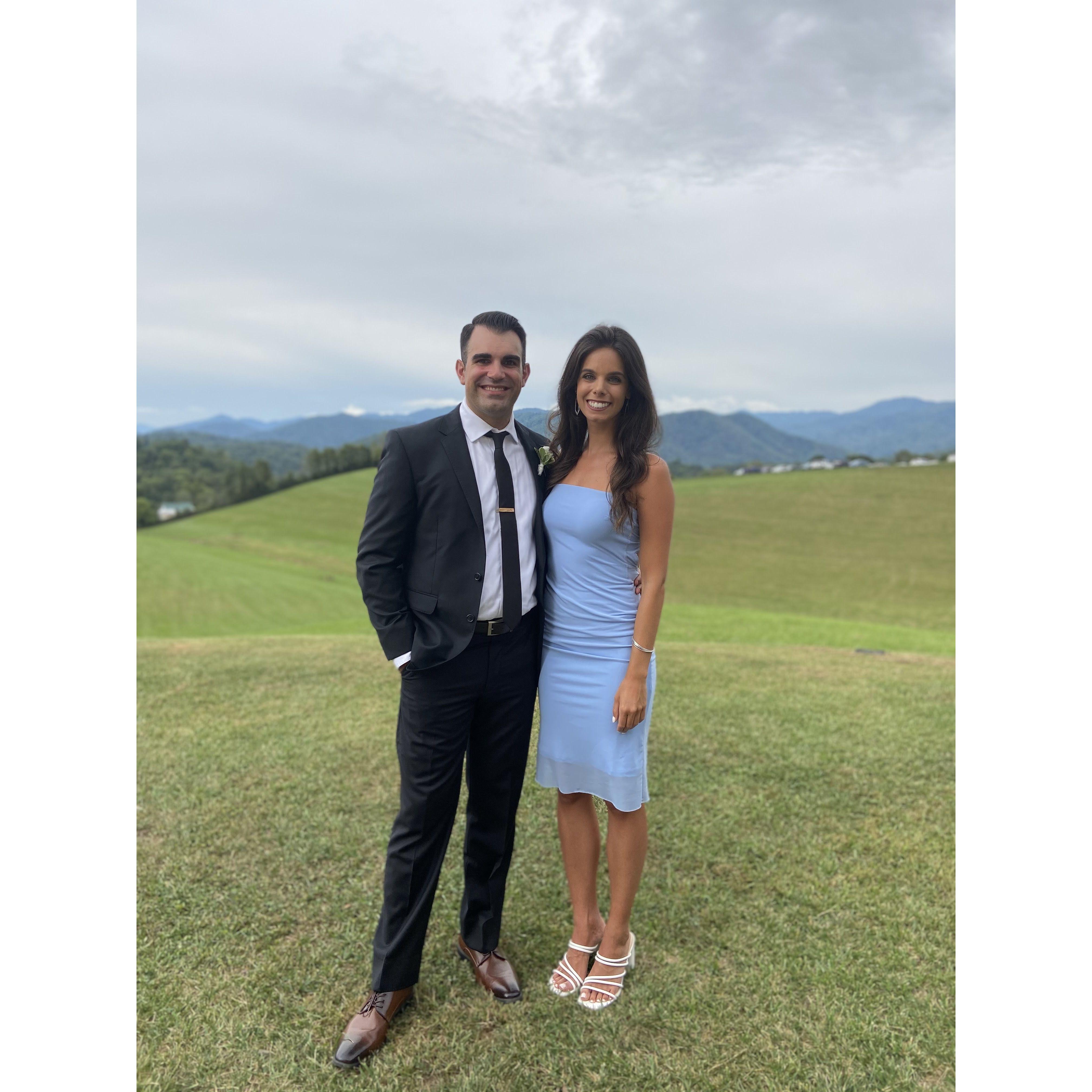 Trevor and Julie tied the knot in beautiful Asheville, NC