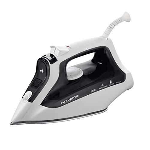 Rowenta DW2171 Access Steam 1600W 300 Hole Steam Iron of Auto Steam Thermostat Stainless Steel Soleplate, Black