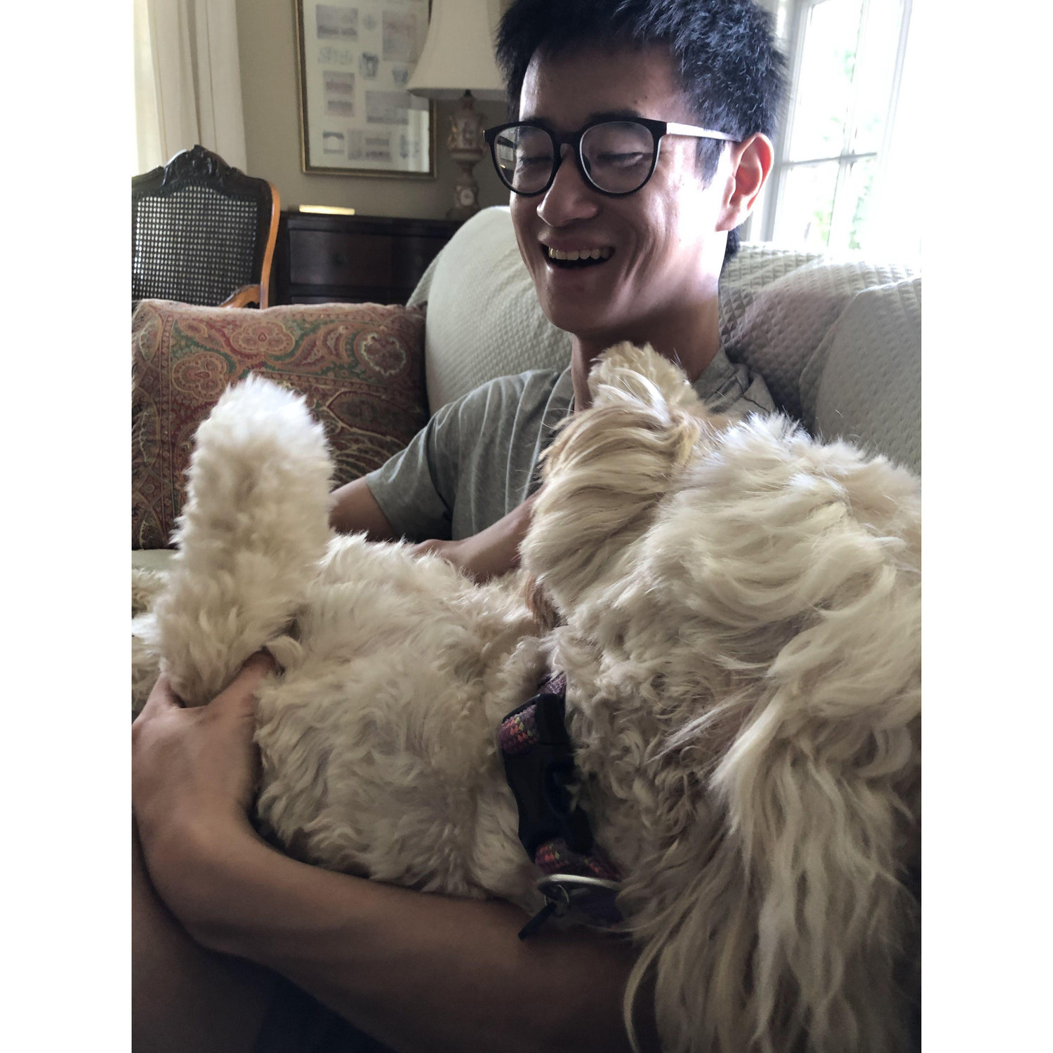 Michael is Chloe's favorite and I don't know why??!
