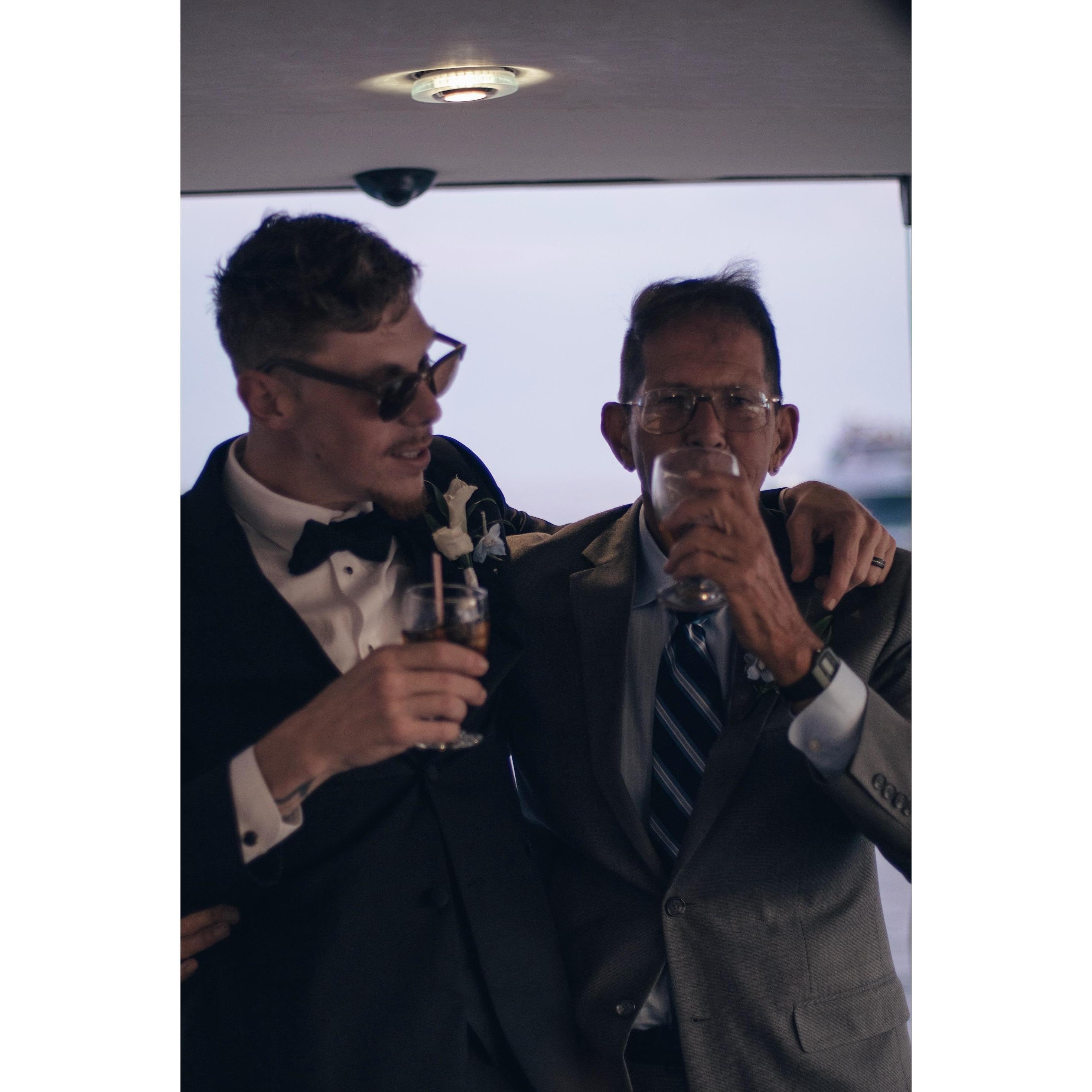 Justin and Dad
