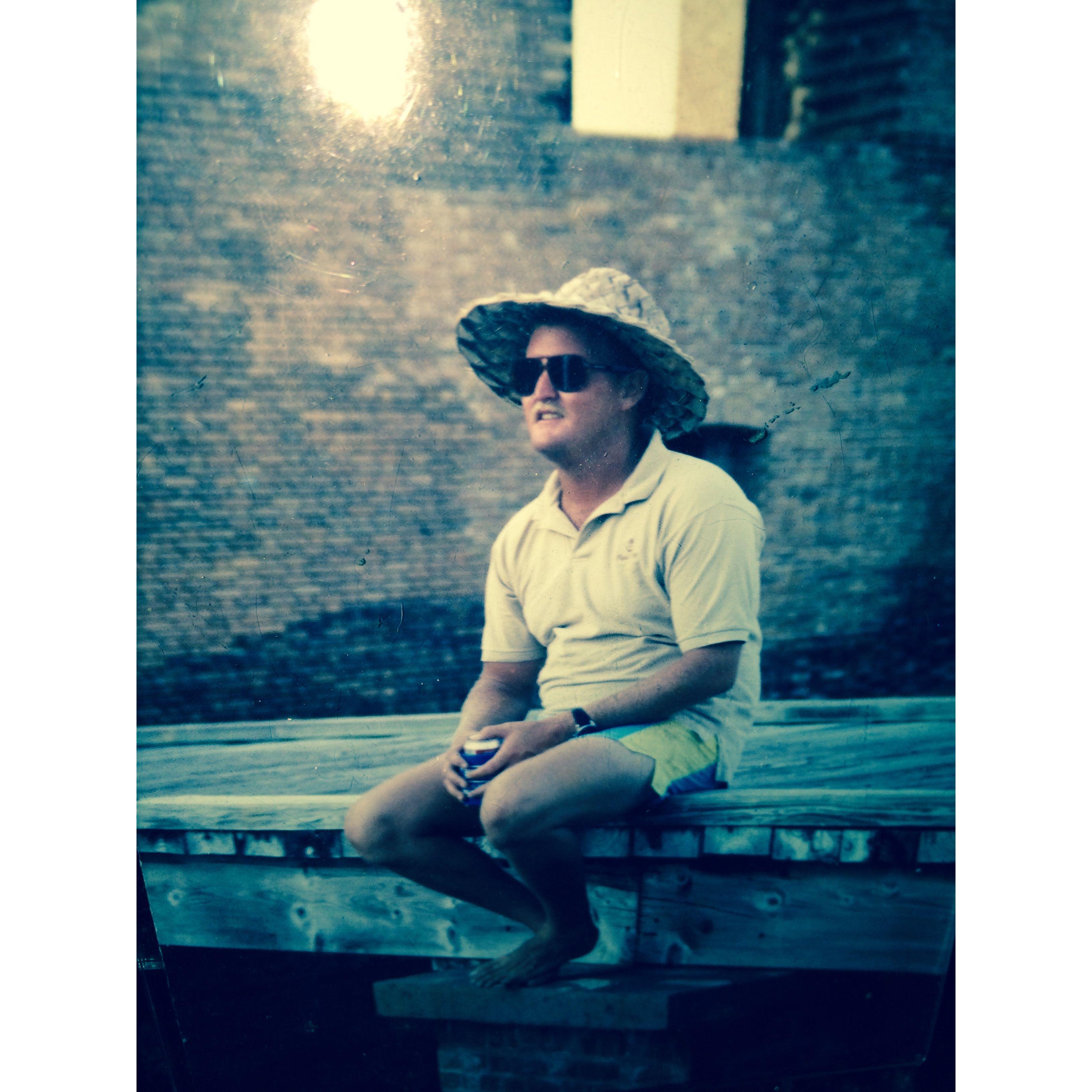 Lauren's dad as a young chap
