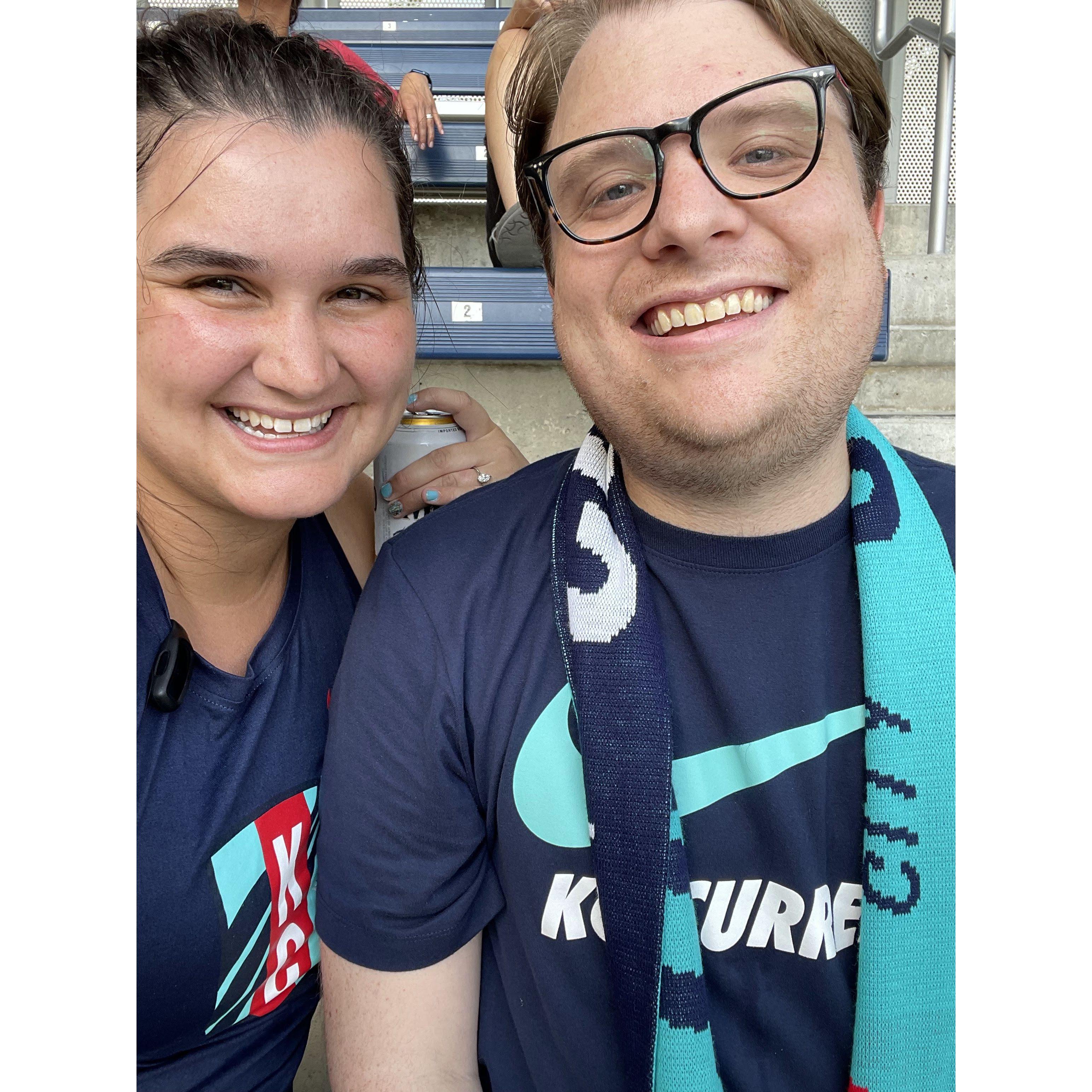 Catch us at every KC Current home game