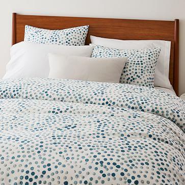 Organic Rolling Dot Duvet Cover & Shams Set - King/Cal. King