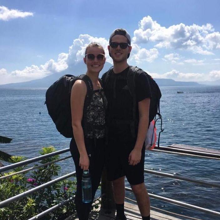 Backpacking around Guatemala and Mexico was a dream. Check out the volcano in the background!