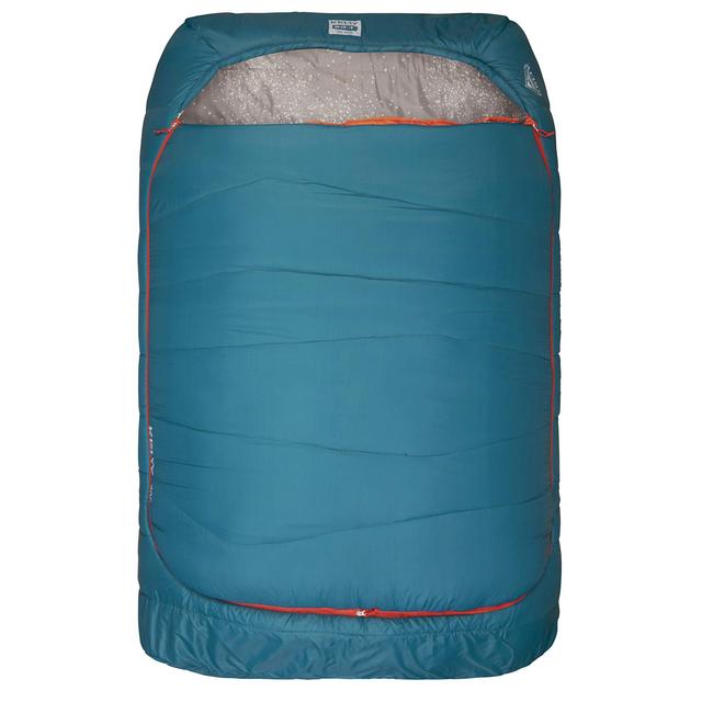 Kelty Tru.Comfort Doublewide 20 Degree Sleeping Bag – Two Person Synthetic Camping Sleeping Bag for Couples Family Camping
