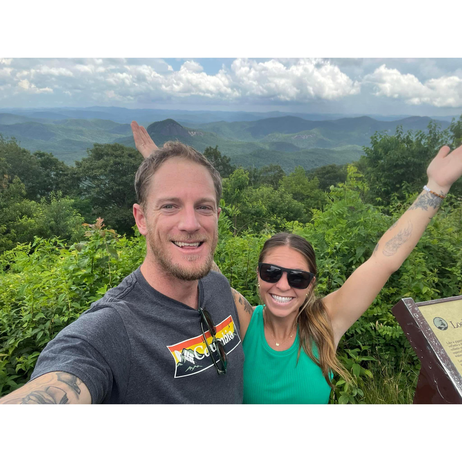 Together, we are on top of the world!