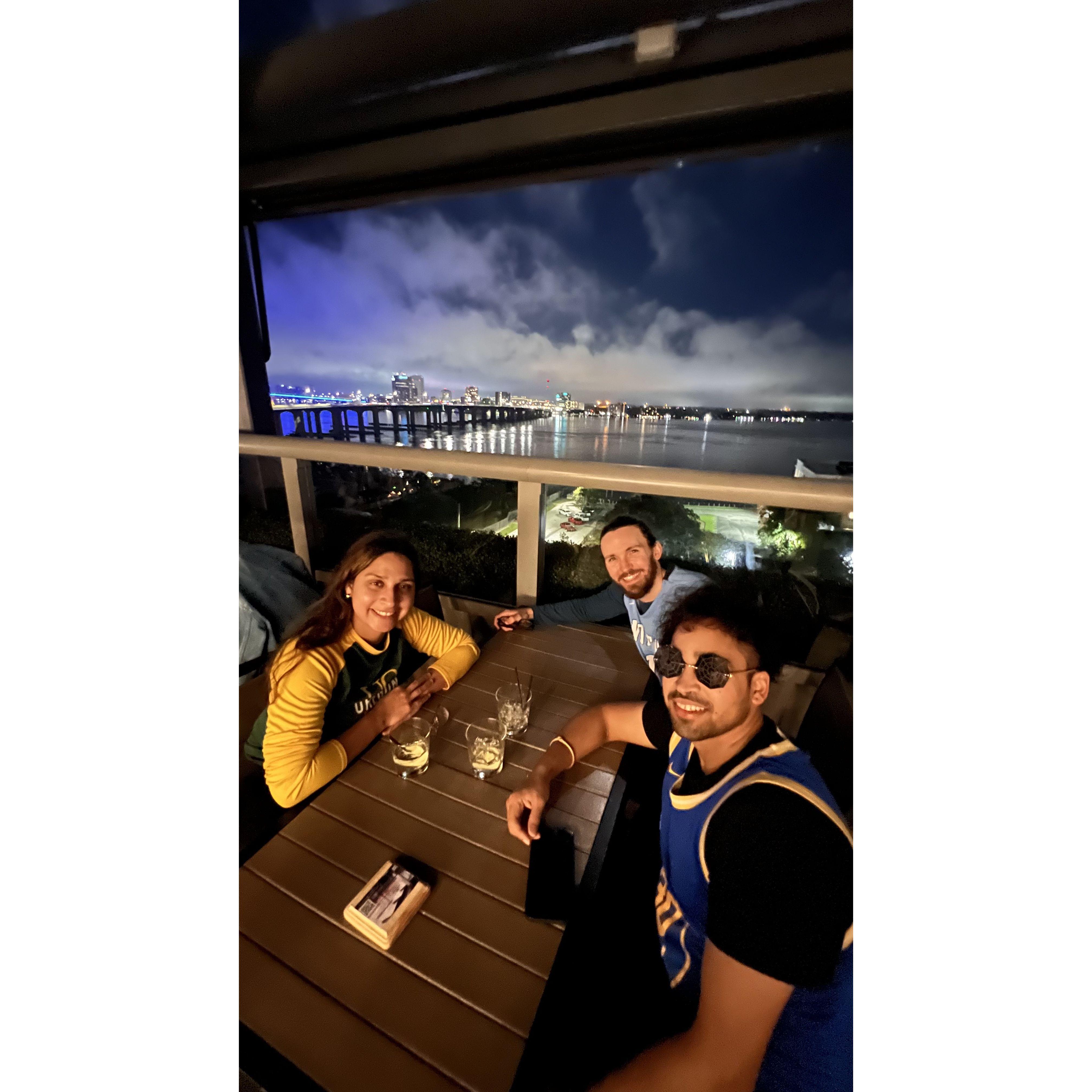 Halloween 2023 in Jacksonville (JX), FL. Pranav was visiting us from NY!