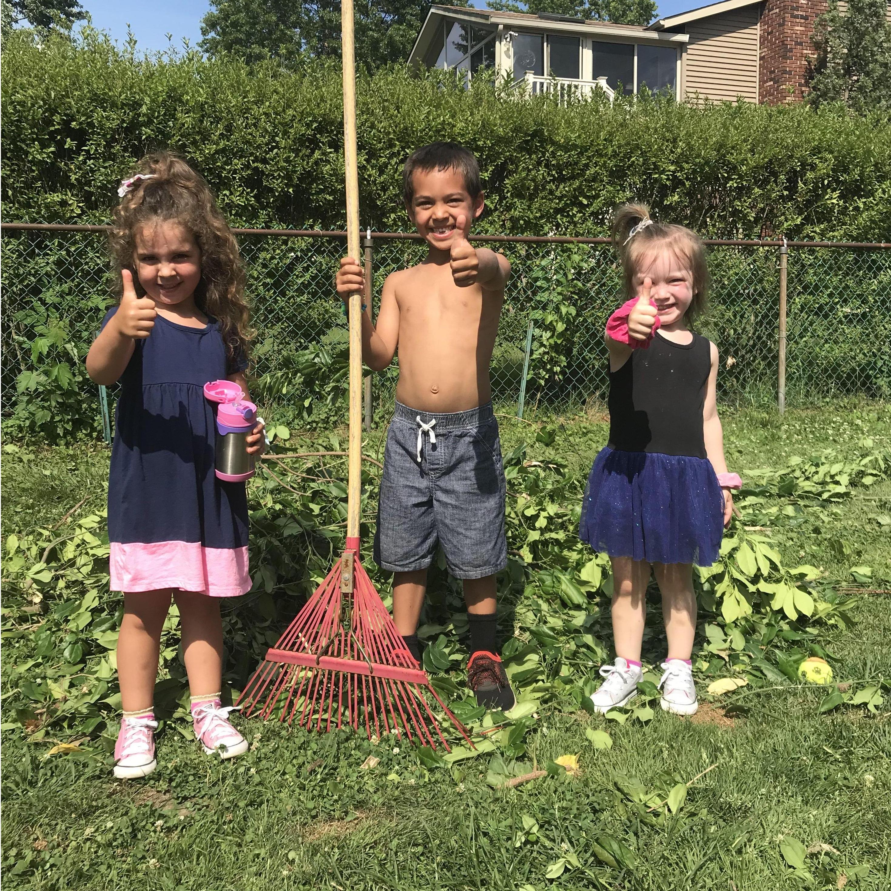 They aren't afraid to sweat!