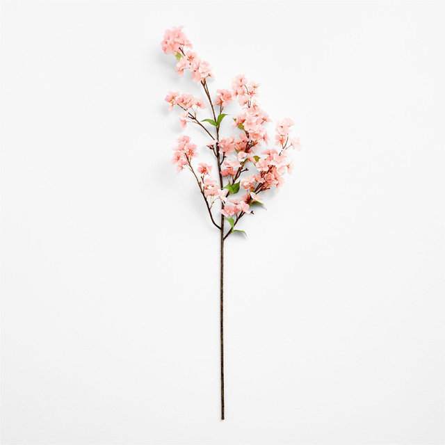 Faux Cherry Blossom Stem 50"