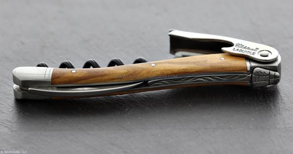 Chateau Laguiole Classic Olive Wood Corkscrew