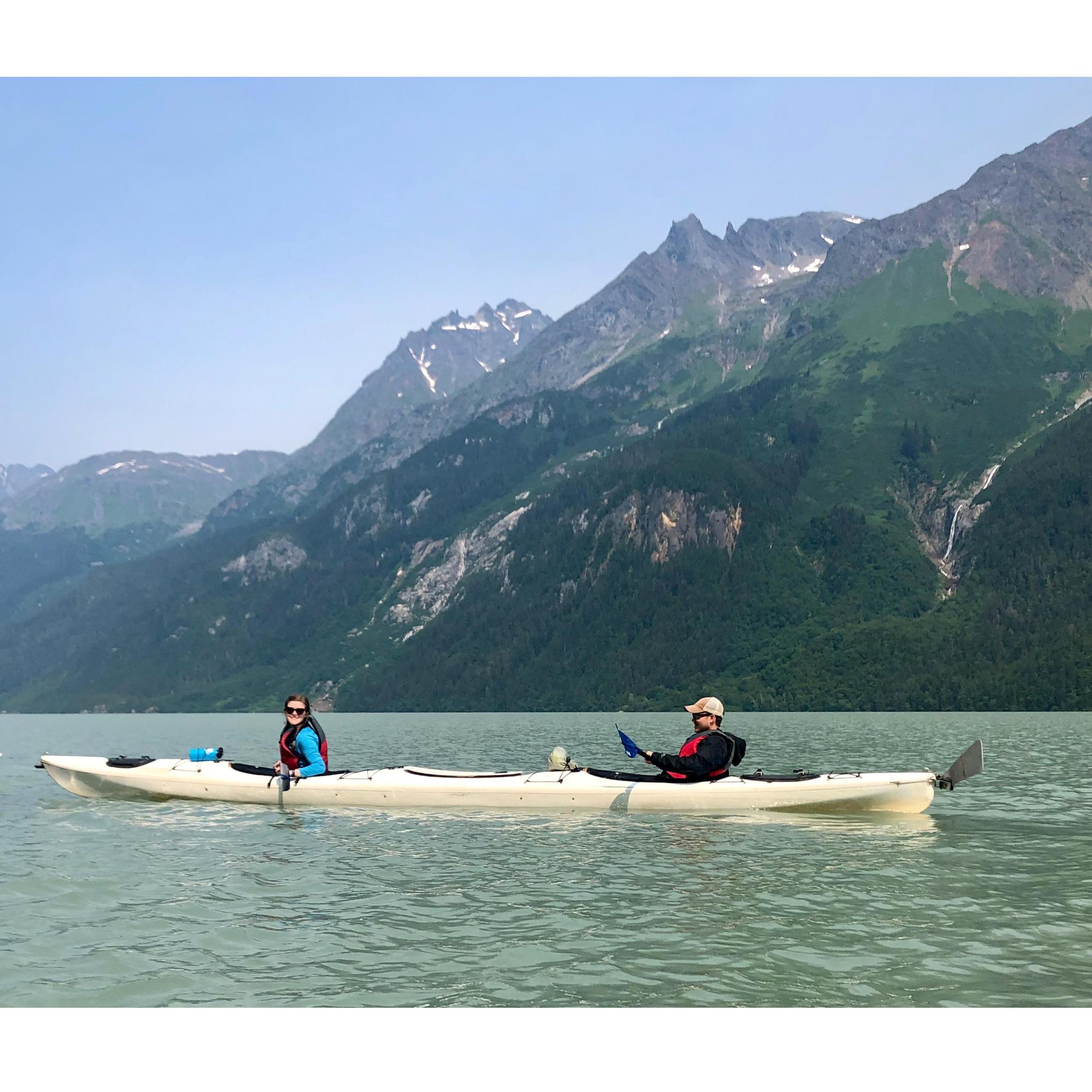 Kayaking in Alaska (July 2019)